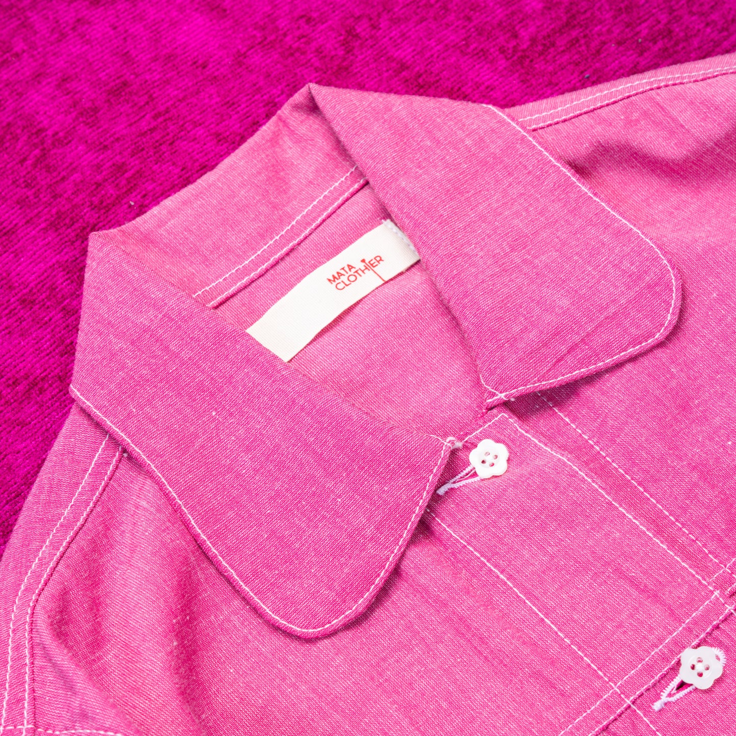 Pompe Jacket Blush  - MATA CLOTHiER