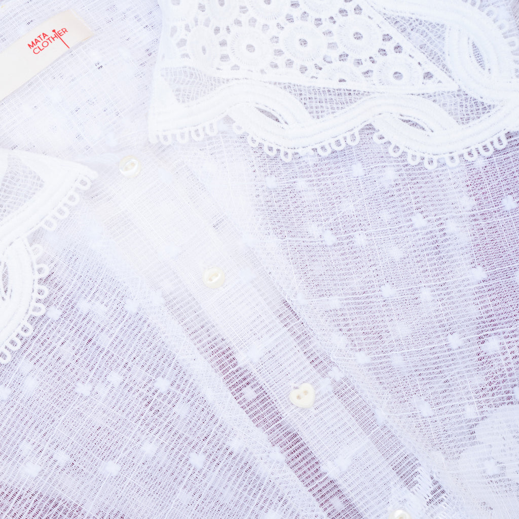 Sang Dewi Blouse PomPom - MATA CLOTHiER