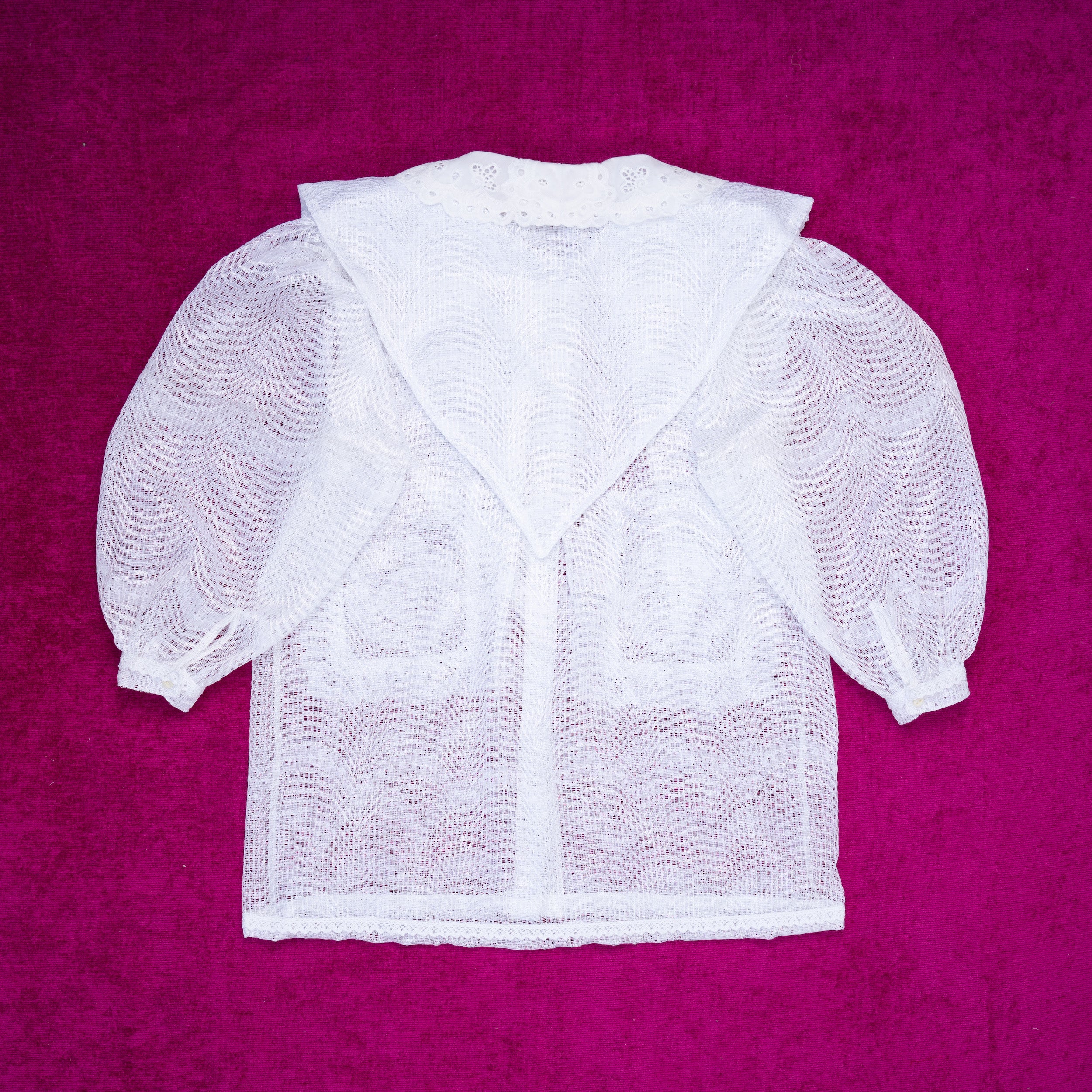 Sang Dewi Blouse Snow Beam - MATA CLOTHiER