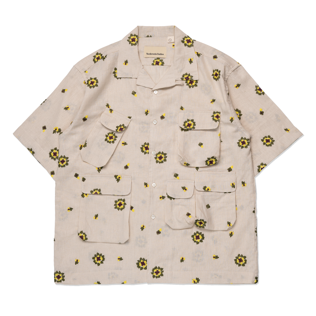 Botanica Multipocket Camp Shirt - NEEDLEWORKS STUDIOS