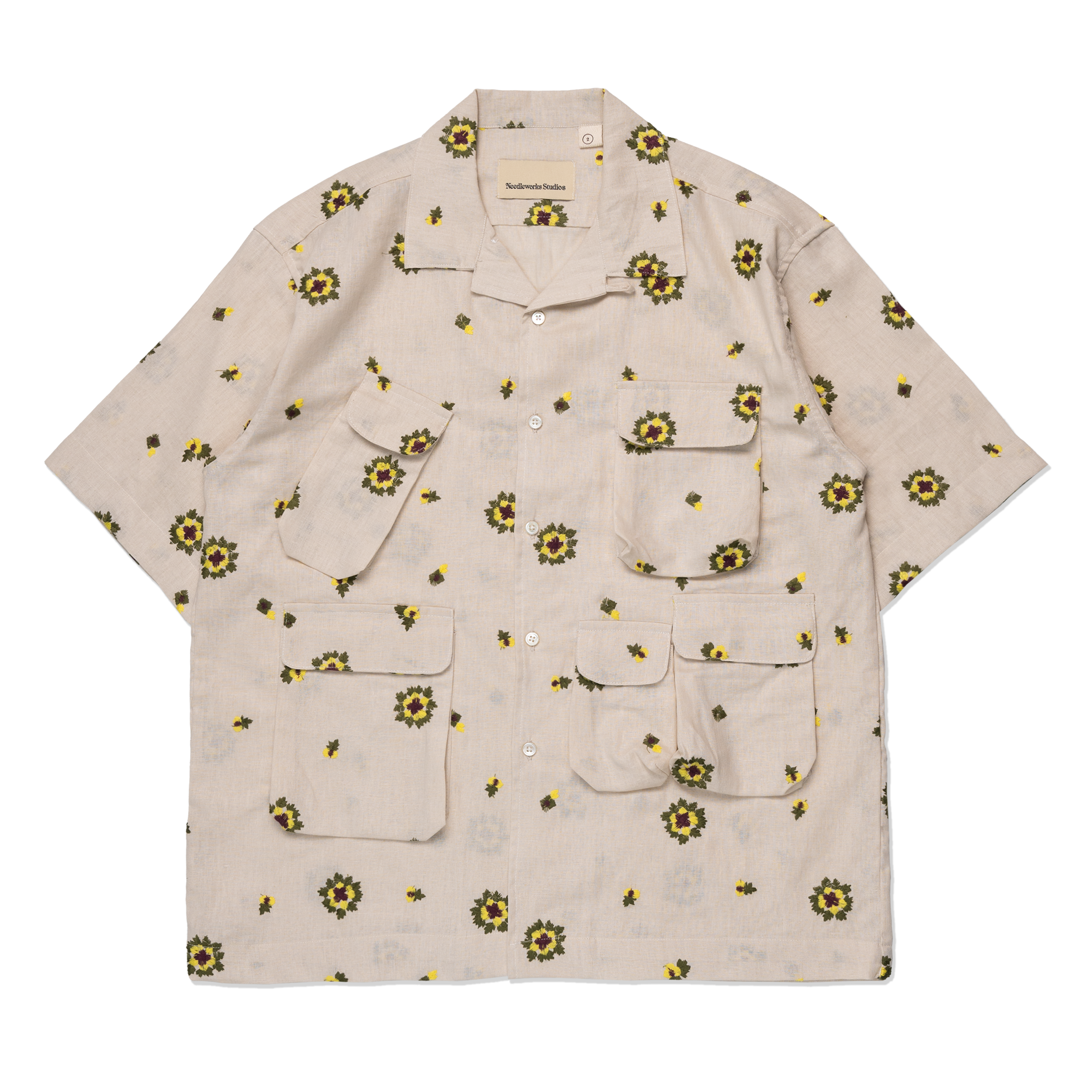 Botanica Multipocket Camp Shirt - NEEDLEWORKS STUDIOS