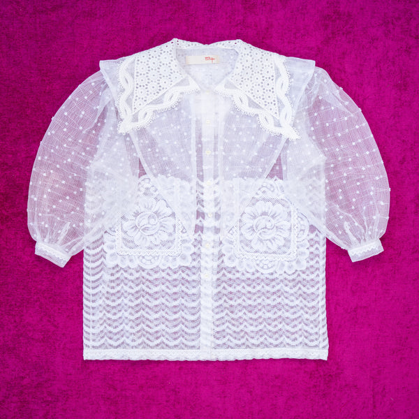 Sang Dewi Blouse PomPom