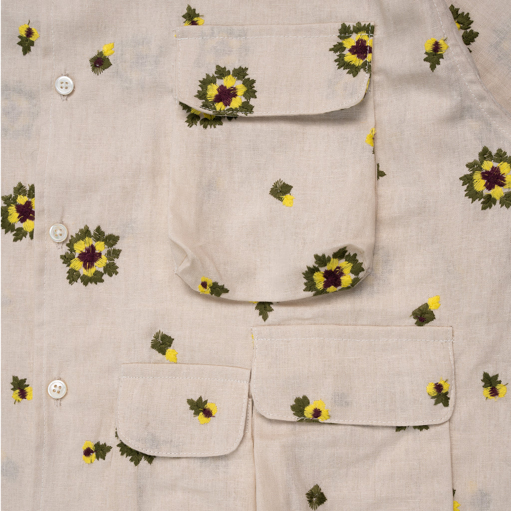 Botanica Multipocket Camp Shirt - NEEDLEWORKS STUDIOS