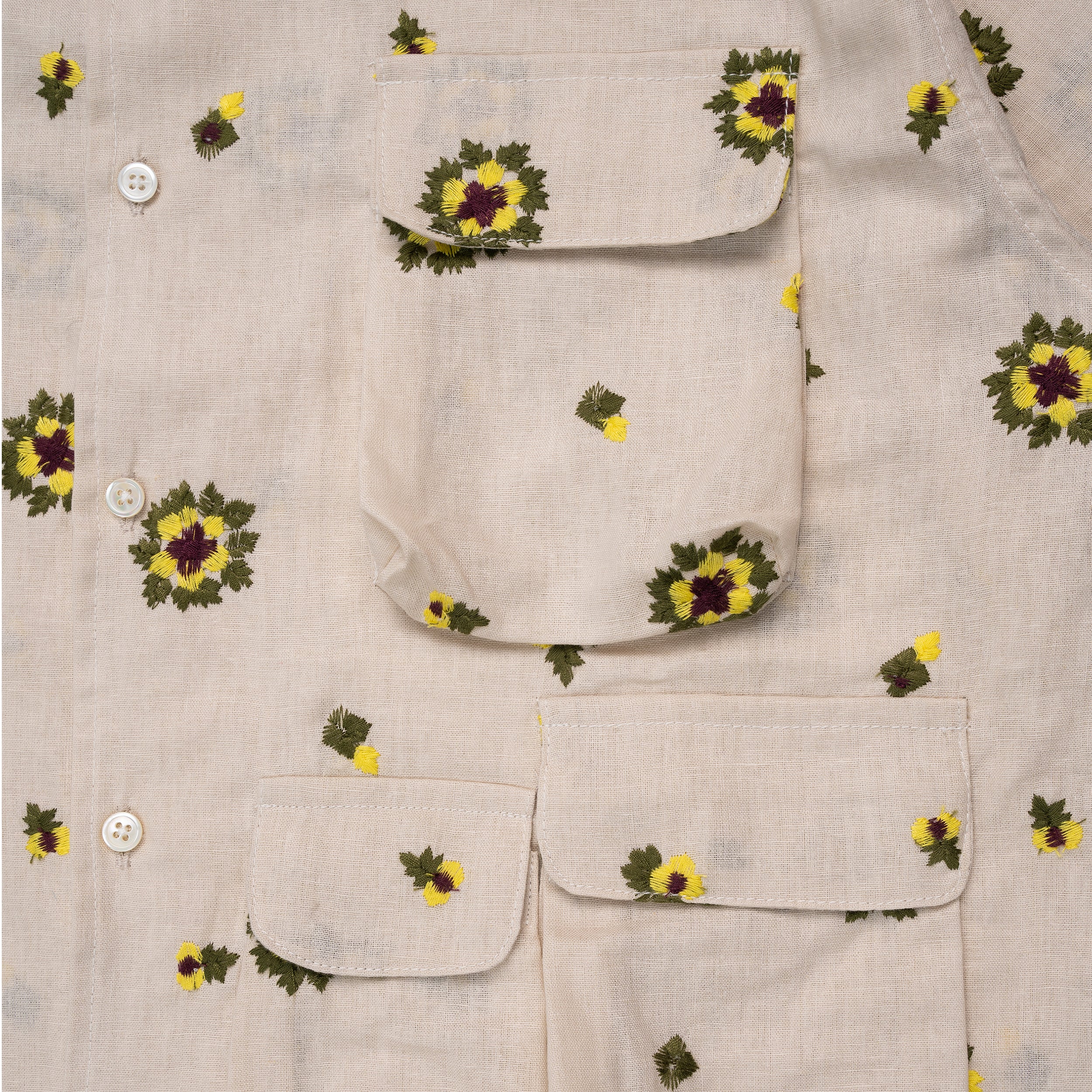 Botanica Multipocket Camp Shirt - NEEDLEWORKS STUDIOS
