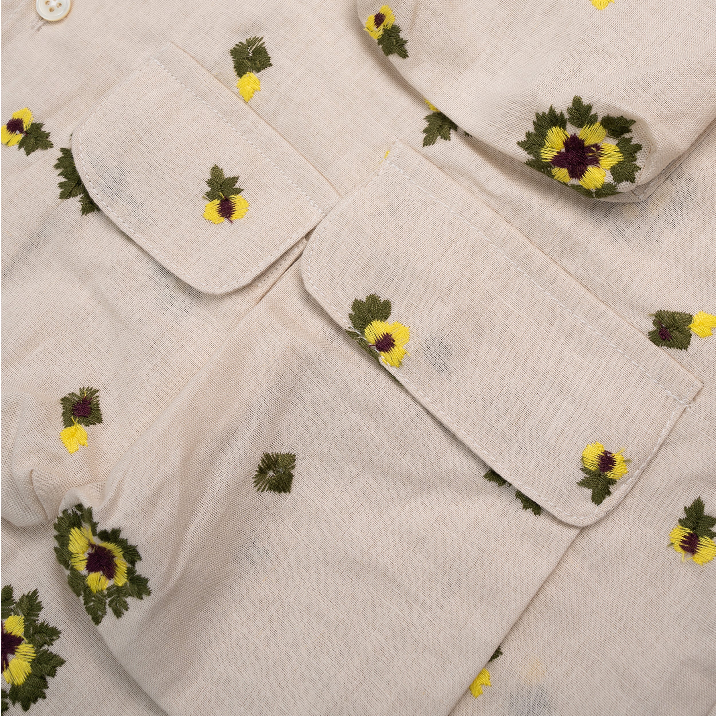 Botanica Multipocket Camp Shirt - NEEDLEWORKS STUDIOS