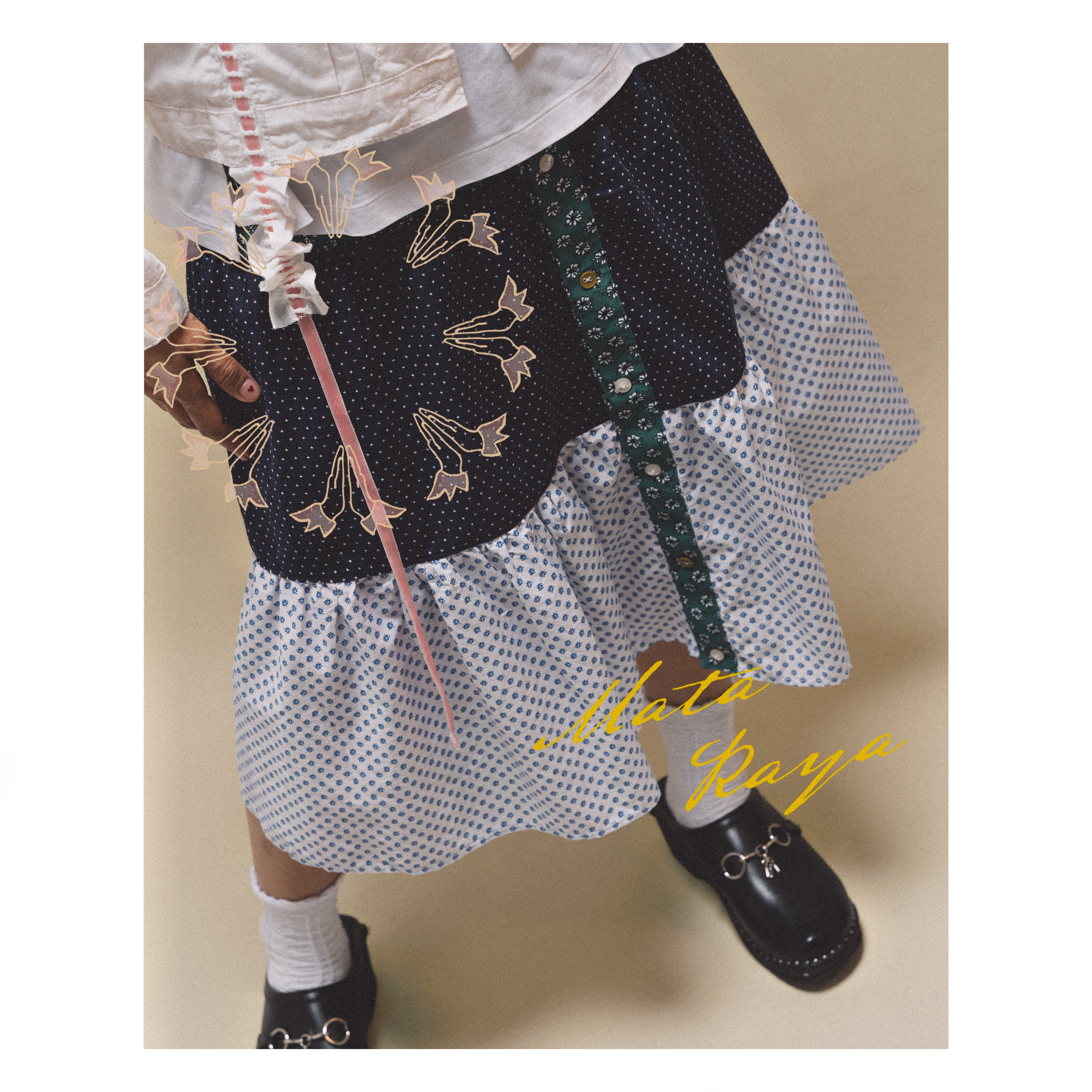 Gipsi Tiered Skirt ✺ MATA CLOTHiER