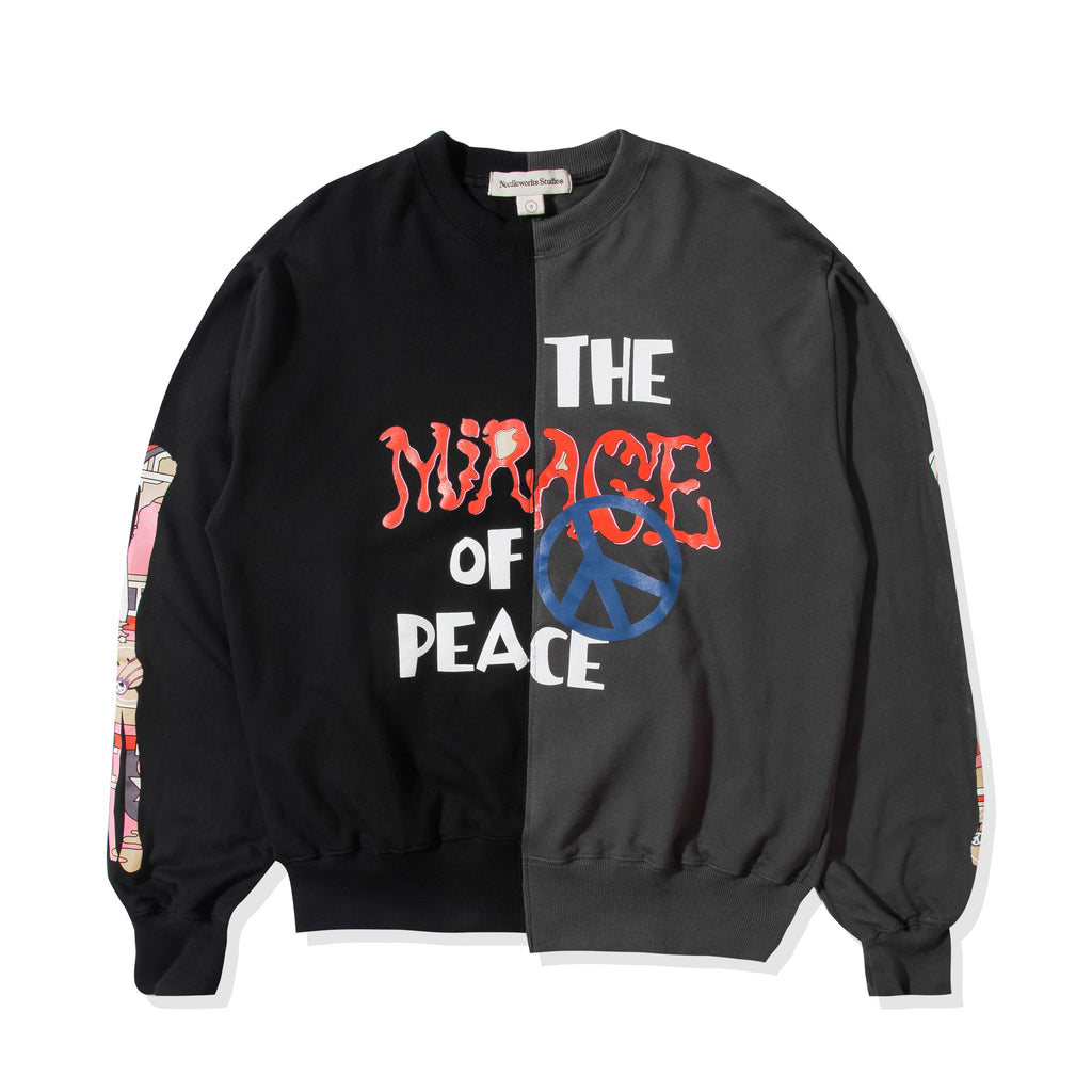 [ NwS x ARDNEKS ] Split Panel Sweatshirt
