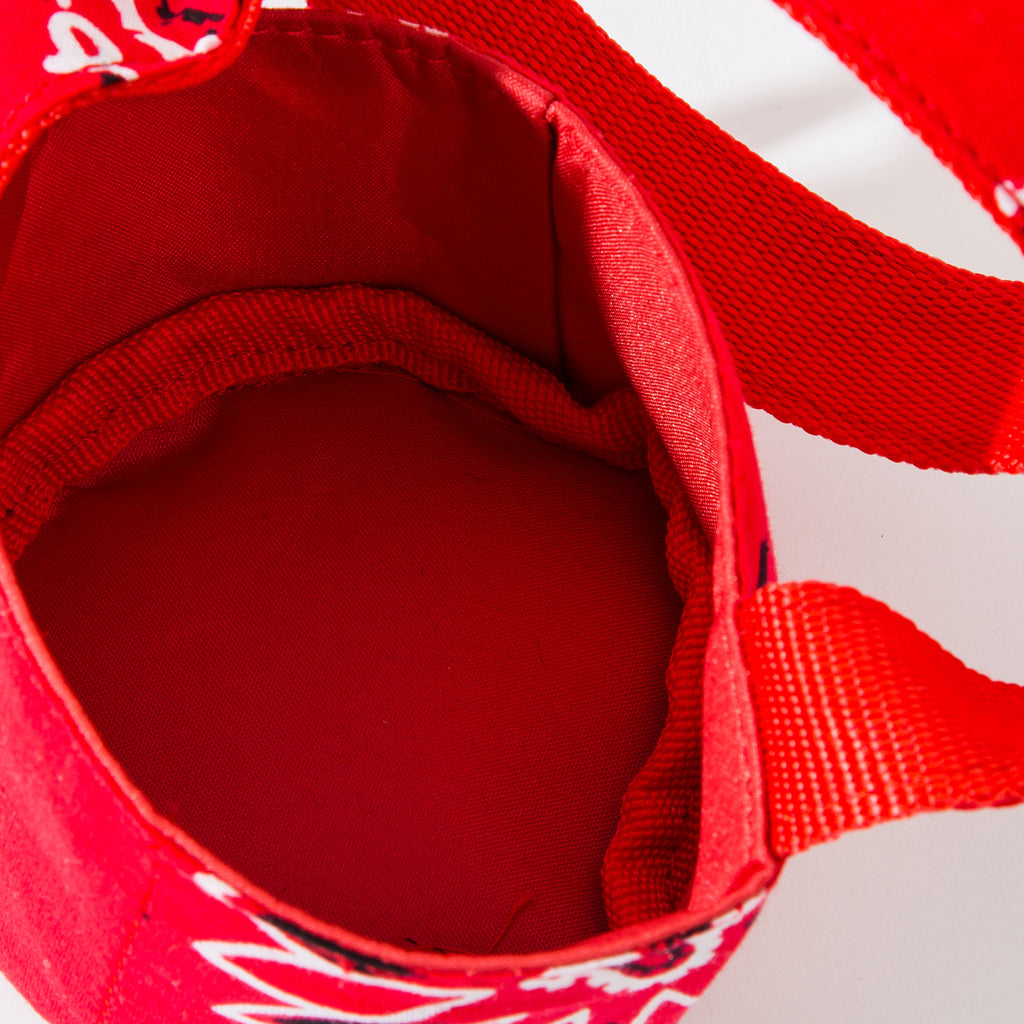 [ NwS x ARDNEKS ] Bandana Bottle Carrier Red + Water Bottle (BUNDLING)