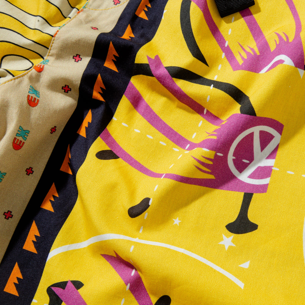 [ NwS x ARDNEKS ] Printed Short Pants