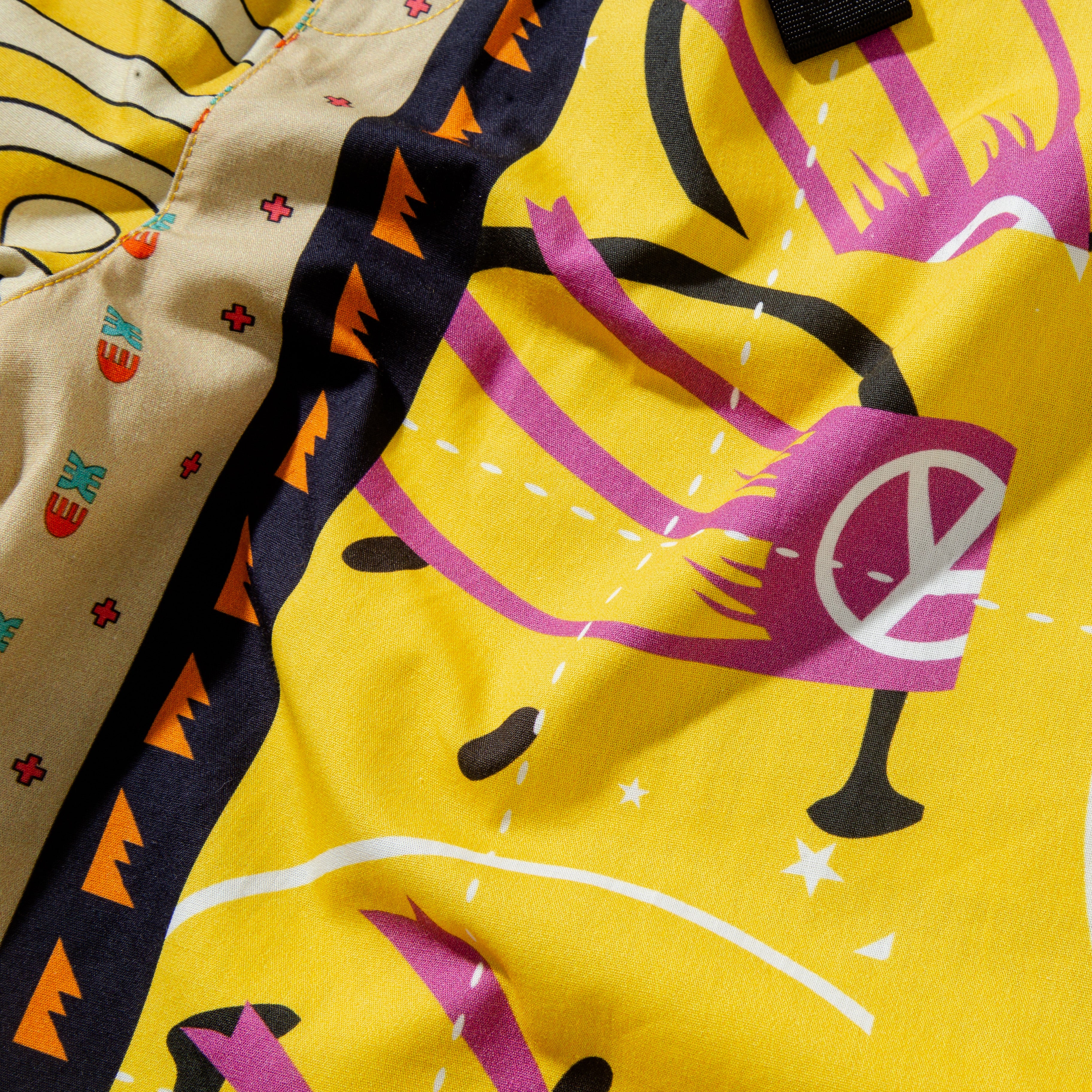 [ NwS x ARDNEKS ] Printed Short Pants