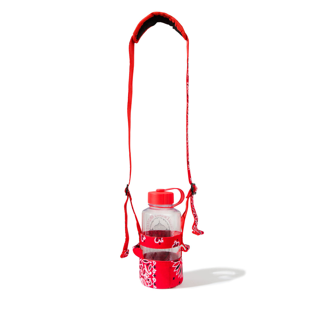 [ NwS x ARDNEKS ] Bandana Bottle Carrier Red + Water Bottle (BUNDLING)