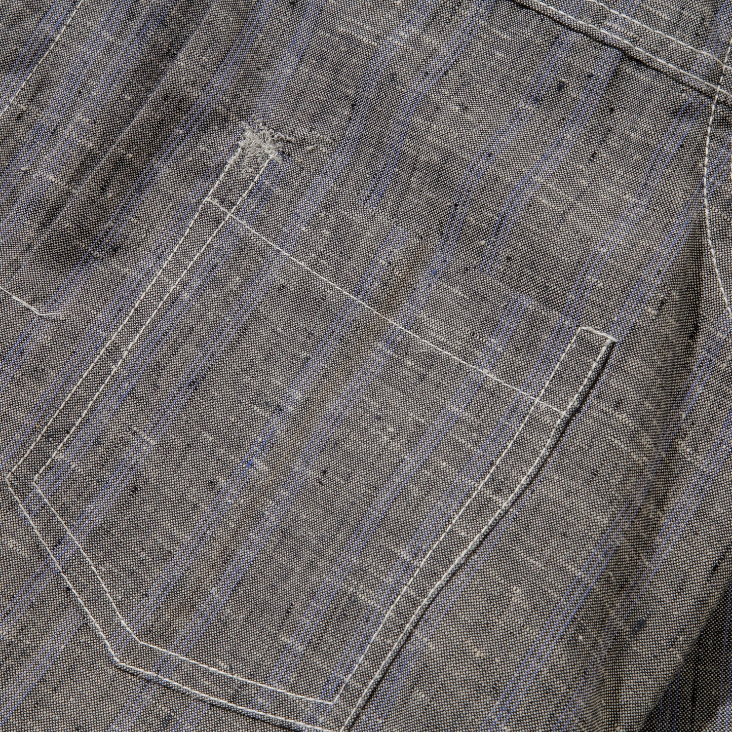[ NwS x ARDNEKS ] Striped Cotton Stockman Jacket