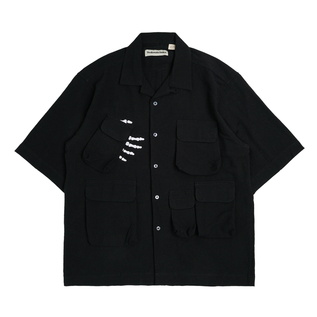 Multipocket Ancient Skeleton Camp Shirt