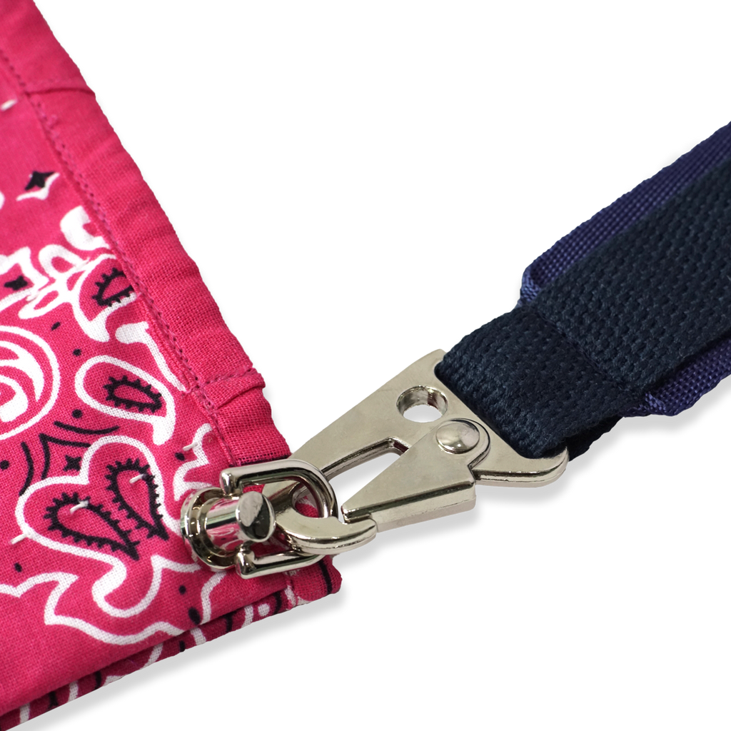 Bandana Patchwork Sacoche Bag Heliotrope
