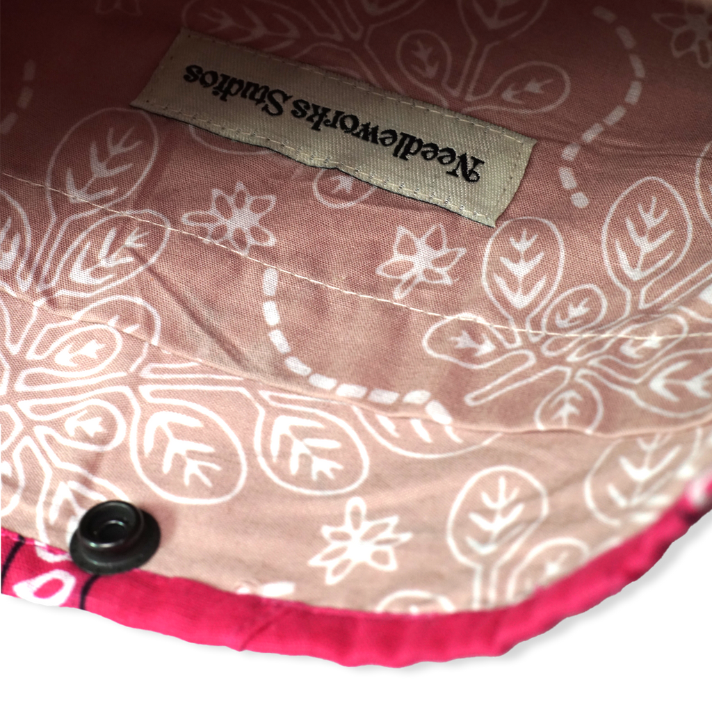 Bandana Patchwork Sacoche Bag Heliotrope