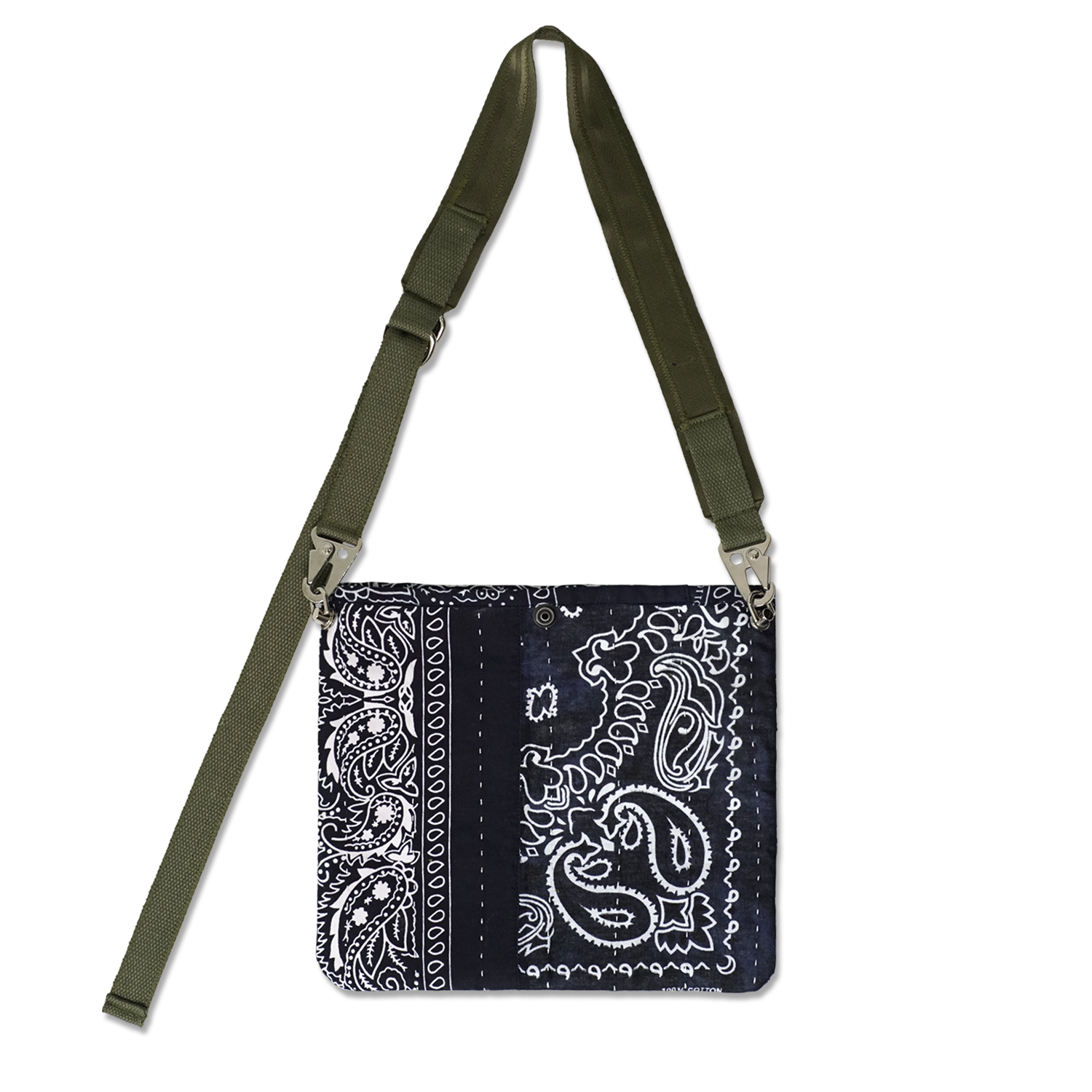 Bandana Patchwork Sacoche Bag Midnight