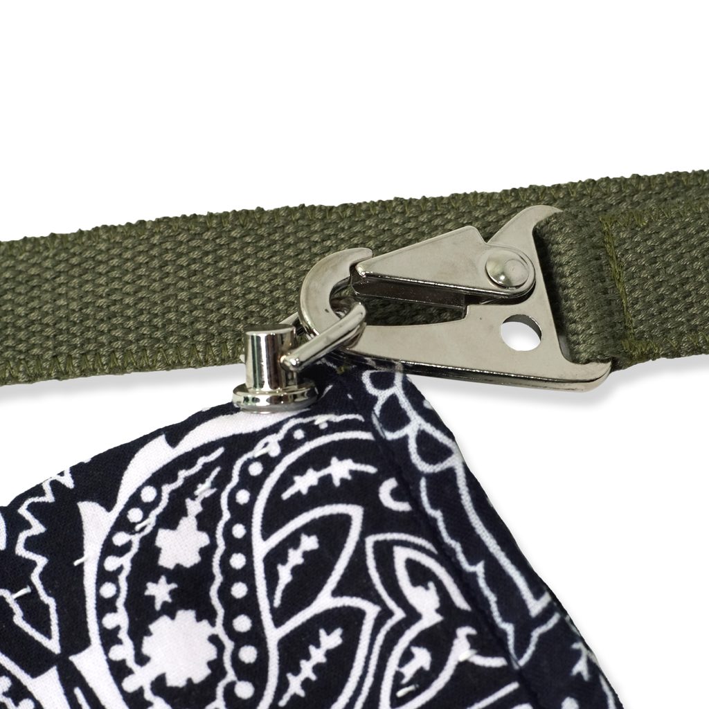 Bandana Patchwork Sacoche Bag Midnight