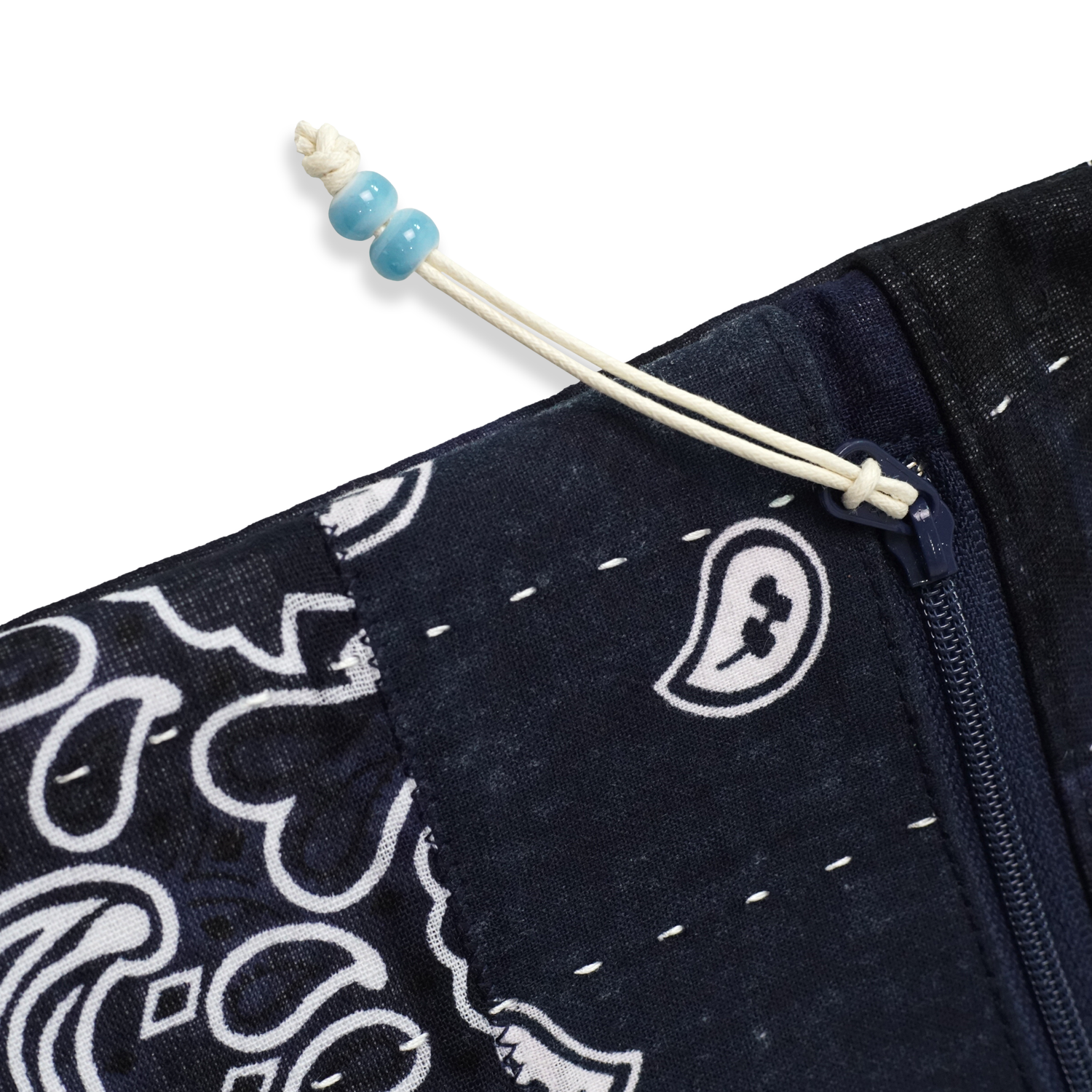 Bandana Patchwork Sacoche Bag Midnight