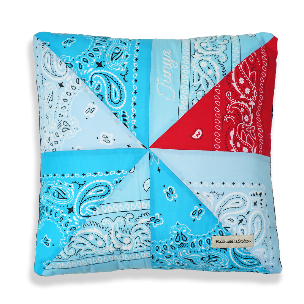 Bandana Throw Pillow