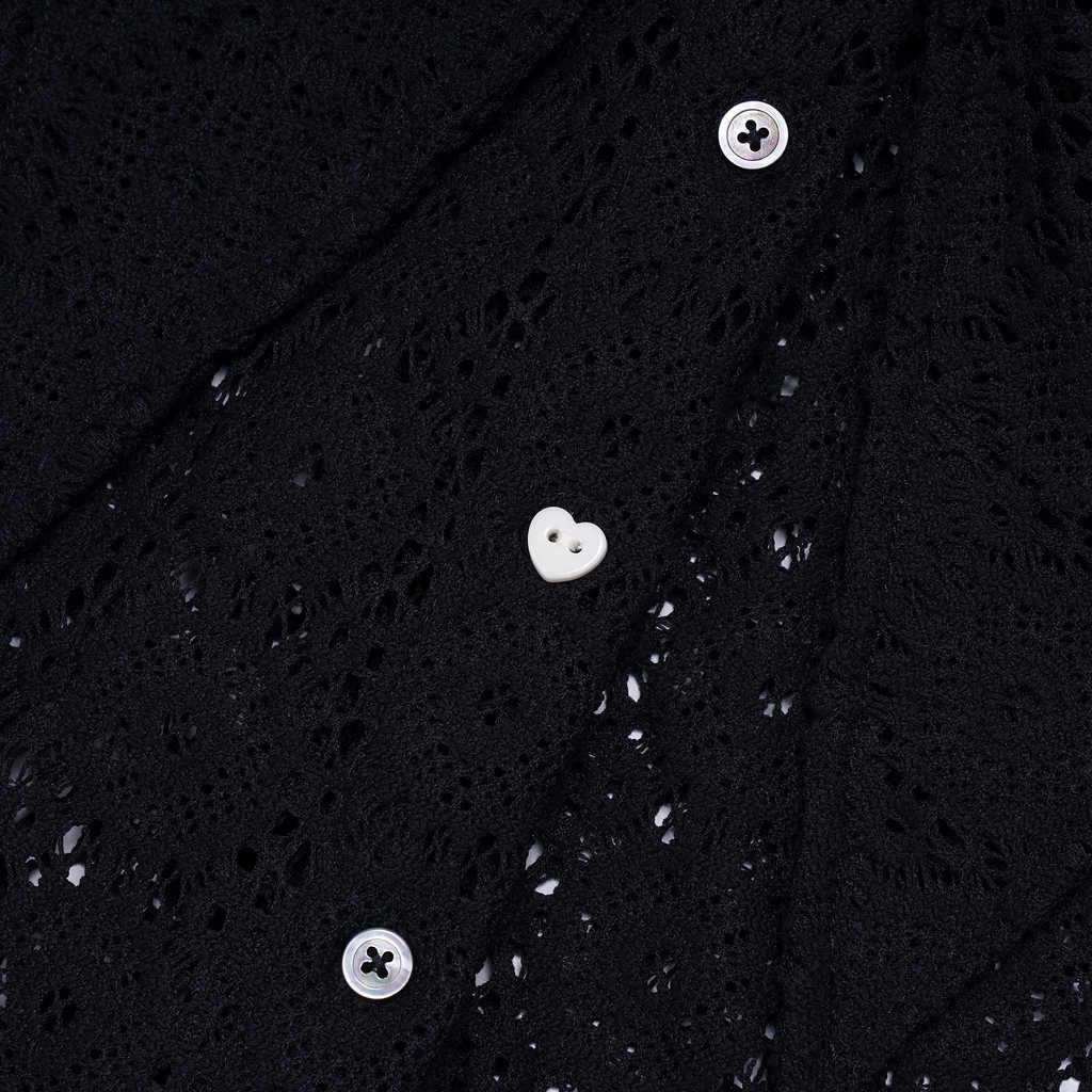 Middy Blouse Black - MATA CLOTHiER