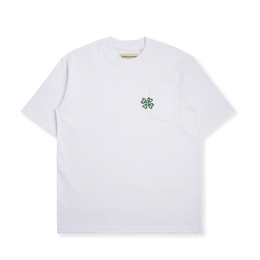 Clover Logo Standard Jersey White