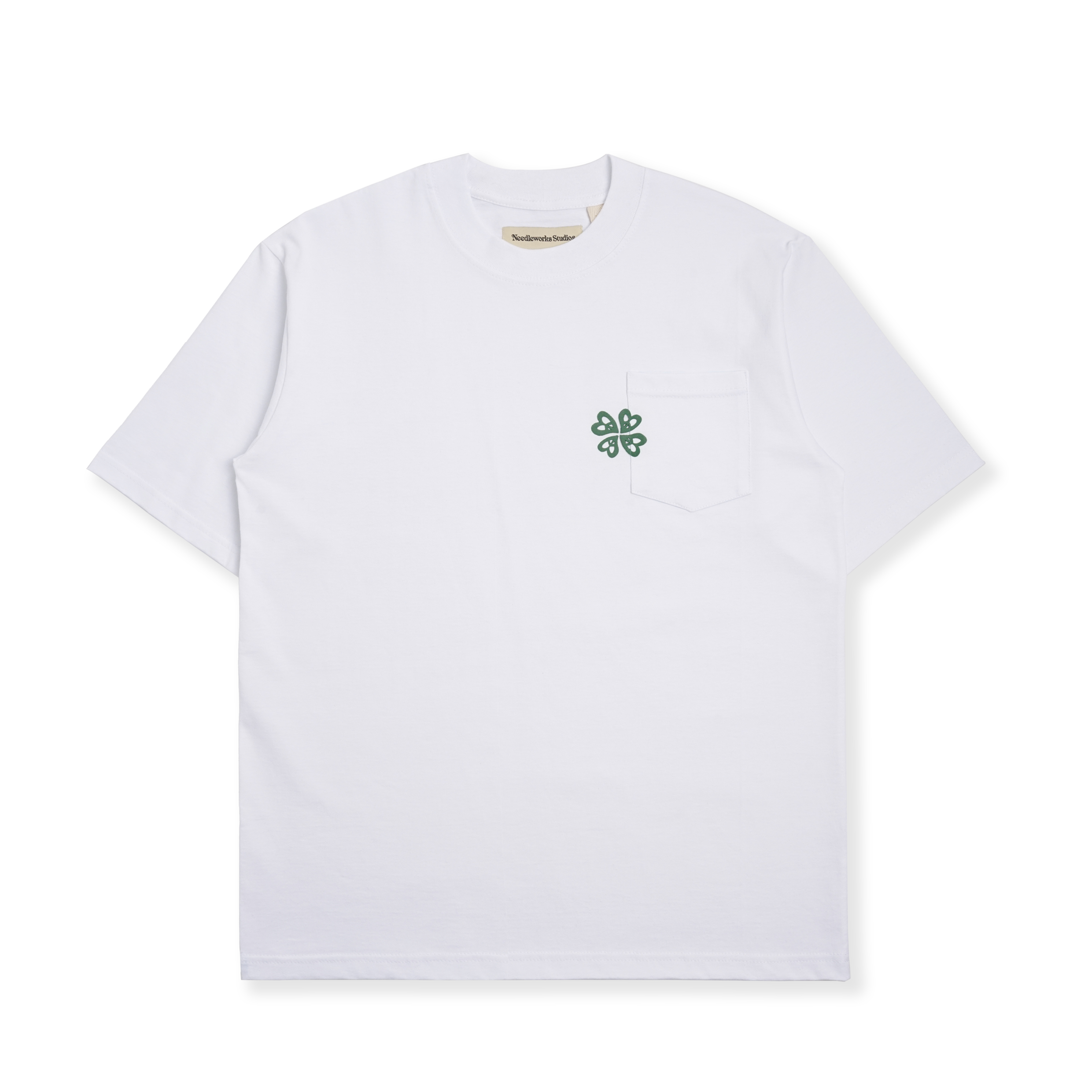 Clover Logo Standard Jersey White