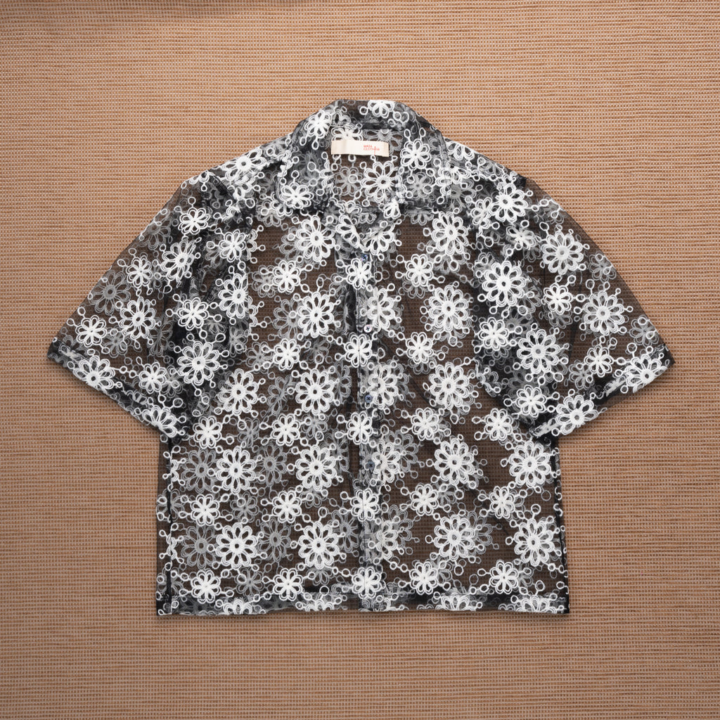 Guaya Blouse Floral Tulle - MATA CLOTHiER