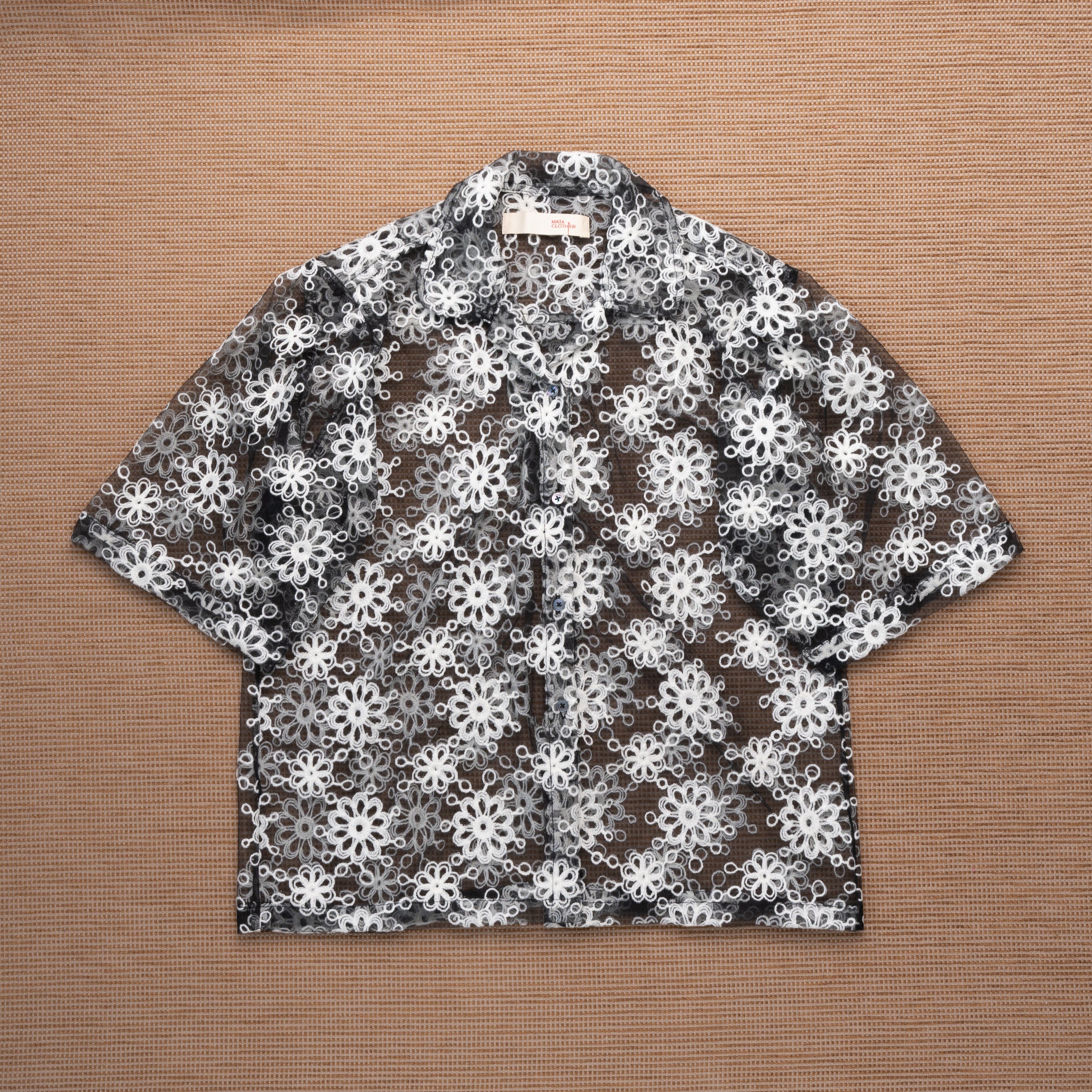 Guaya Blouse Floral Tulle - MATA CLOTHiER