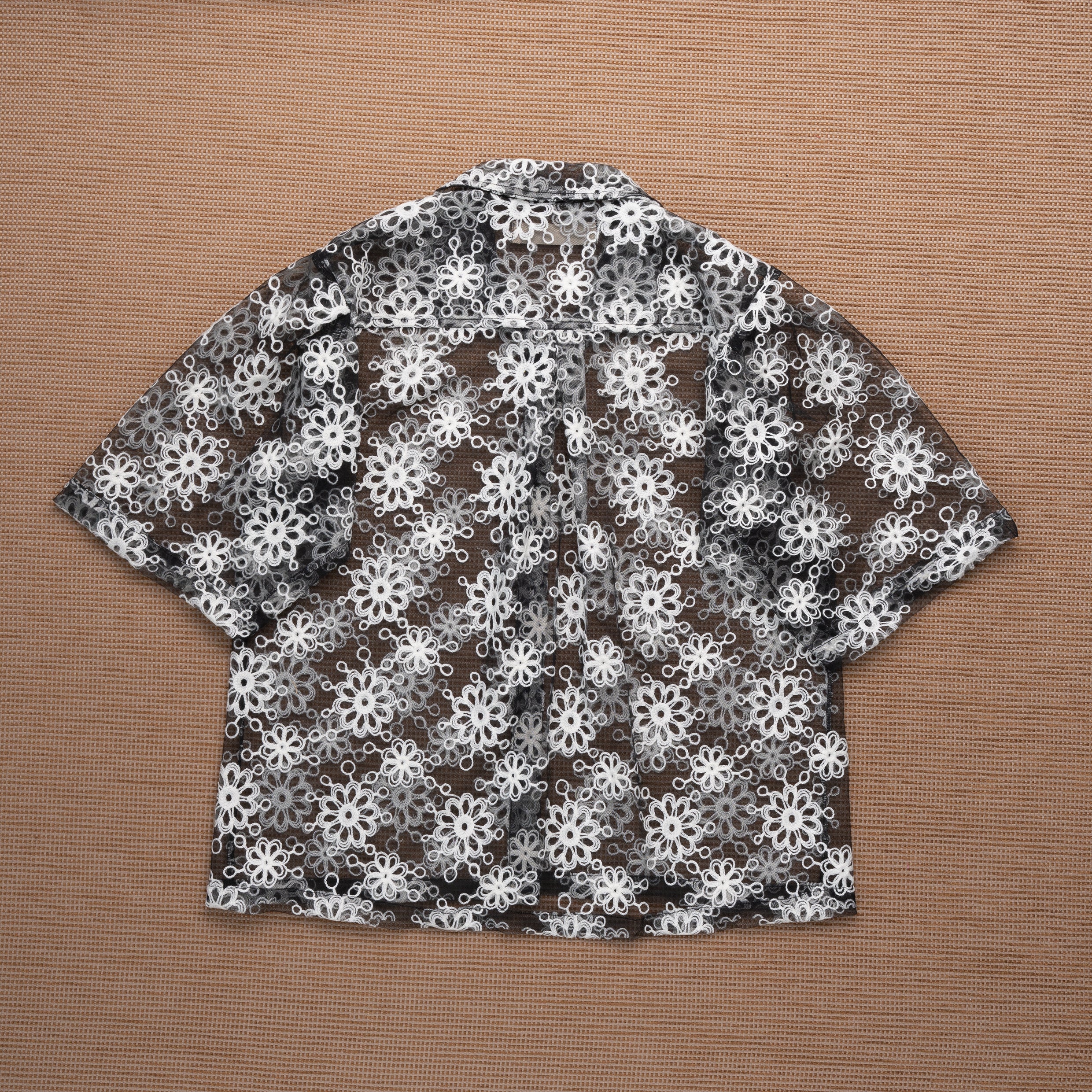 Guaya Blouse Floral Tulle - MATA CLOTHiER