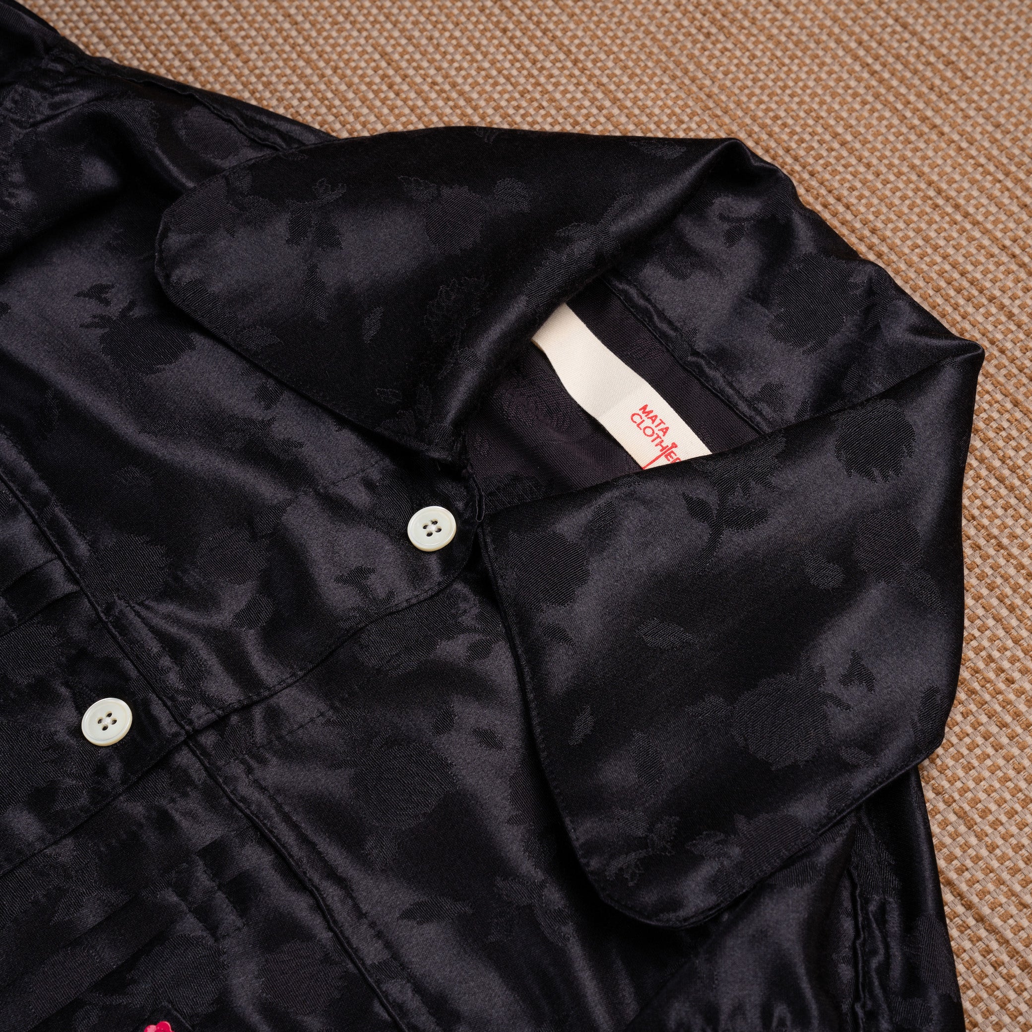 Emiria Jacket Botanic Silk - MATA CLOTHiER