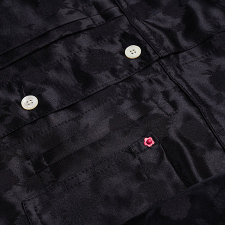 Emiria Jacket Botanic Silk - MATA CLOTHiER