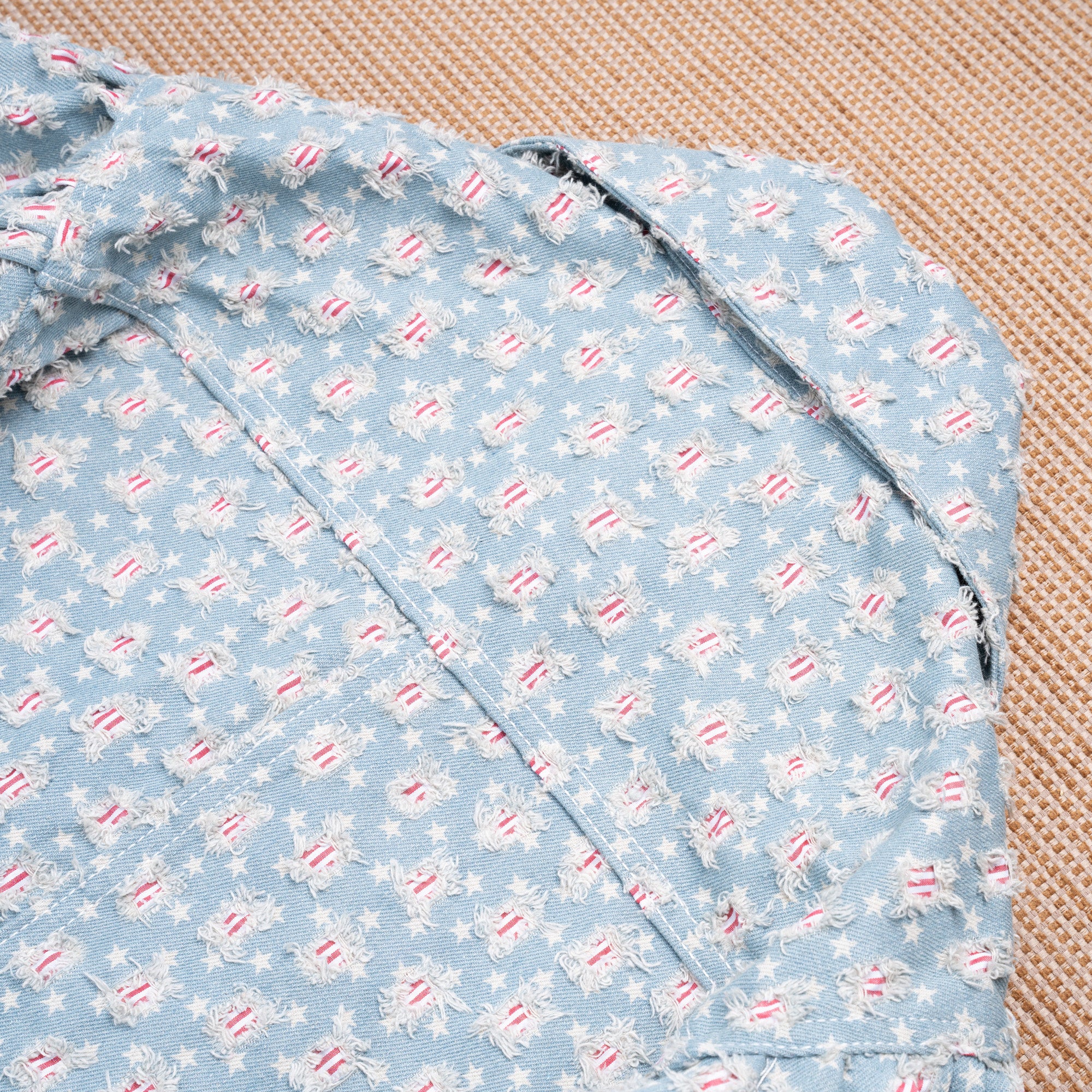 Emiria Jacket Denim Cras s&s - MATA CLOTHiER