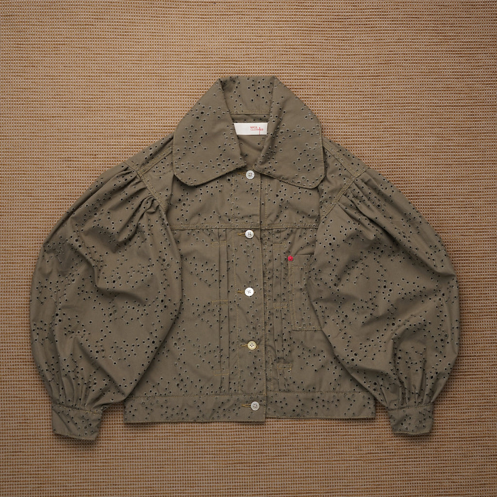 Emiria Jacket Crux Olive - MATA CLOTHiER