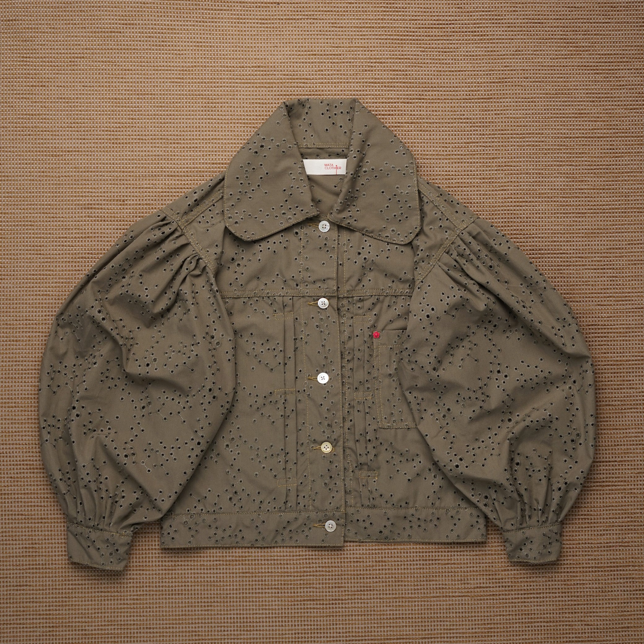 Emiria Jacket Crux Olive - MATA CLOTHiER