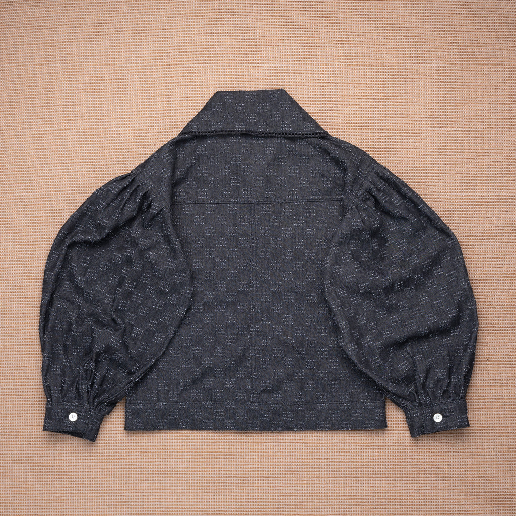 Emiria Jacket Denim Gengar - MATA CLOTHiER