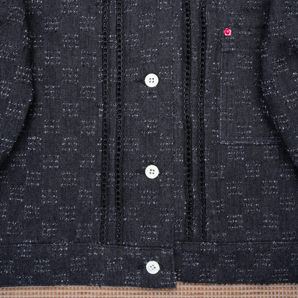 Emiria Jacket Denim Gengar - MATA CLOTHiER