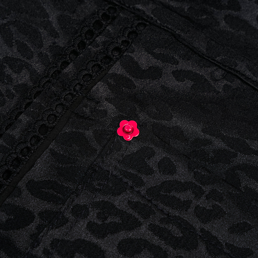 Emiria Jacket Leopard Black II - MATA CLOTHiER