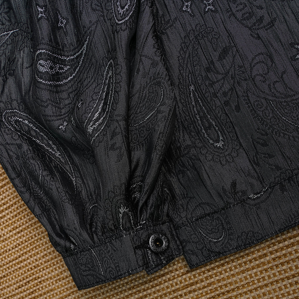 Emiria Jacket Paisely Black - MATA CLOTHiER