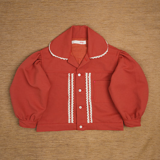 Emiria Jacket Picanto Red - MATA CLOTHiER