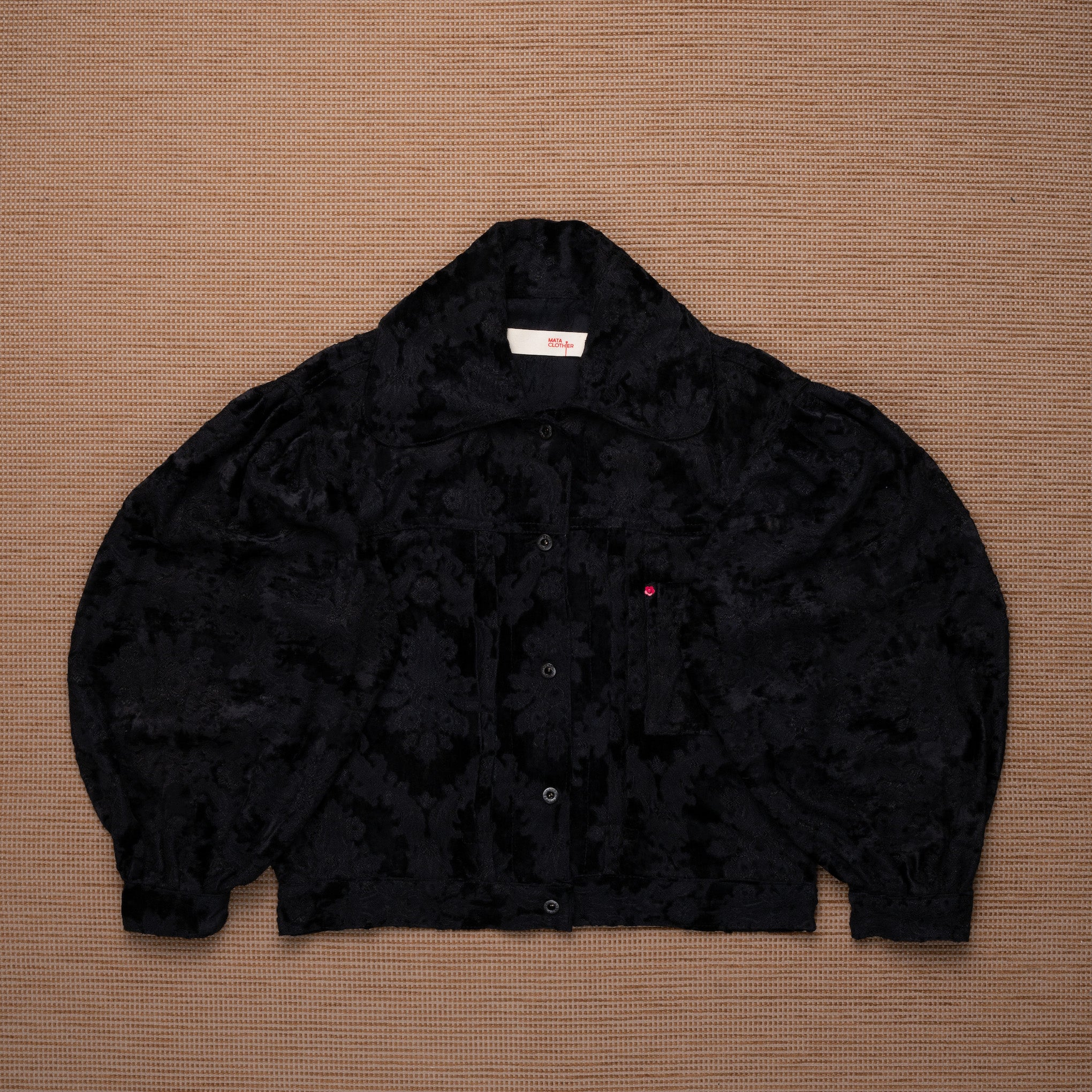 Emiria Jacket Mink Velvet - MATA CLOTHiER