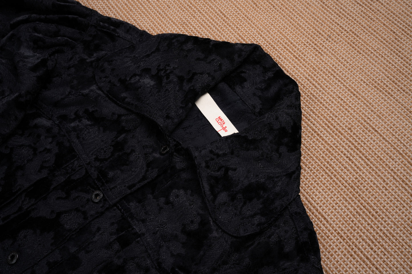Emiria Jacket Mink Velvet - MATA CLOTHiER