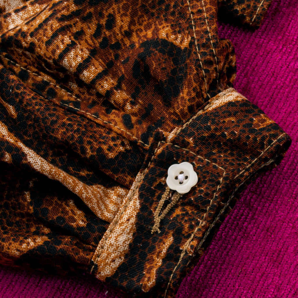 Emiria Jacket Serpent Brown - MATA CLOTHiER