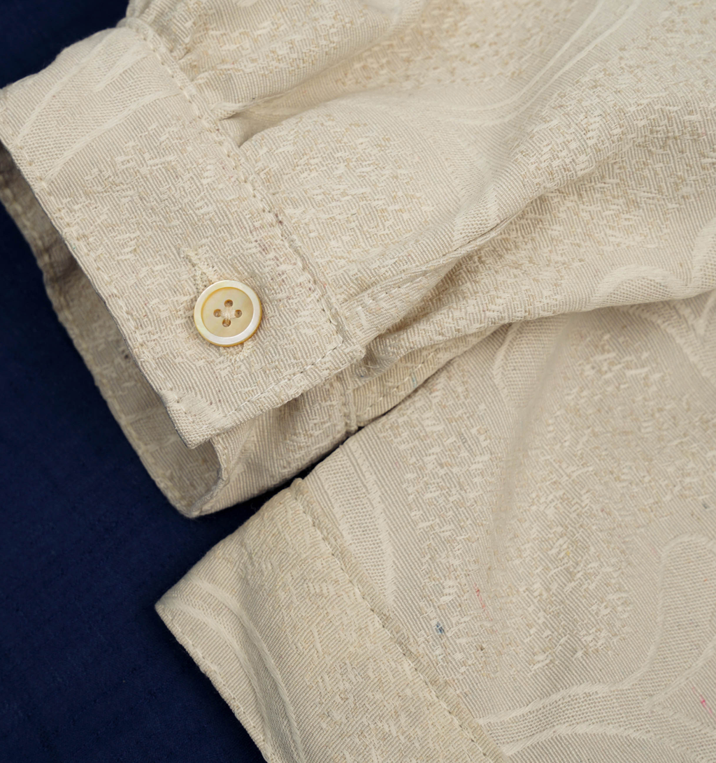 Emiria Jacket Floral Ivory - MATA CLOTHiER
