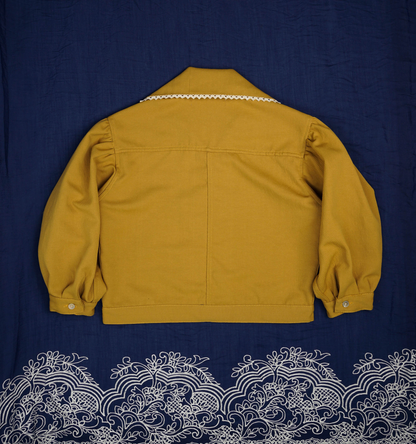 Emiria Jacket Mustard - MATA CLOTHiER