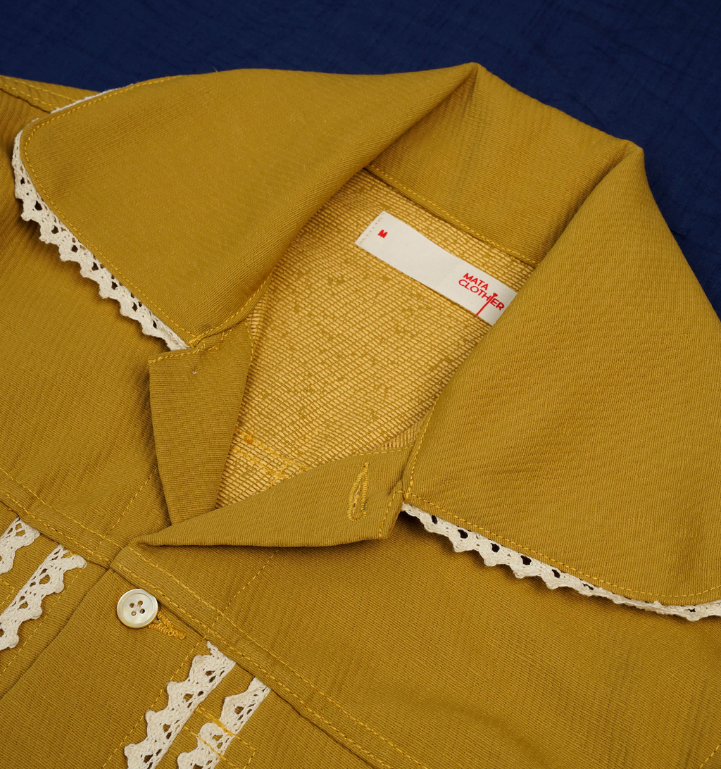 Emiria Jacket Mustard - MATA CLOTHiER