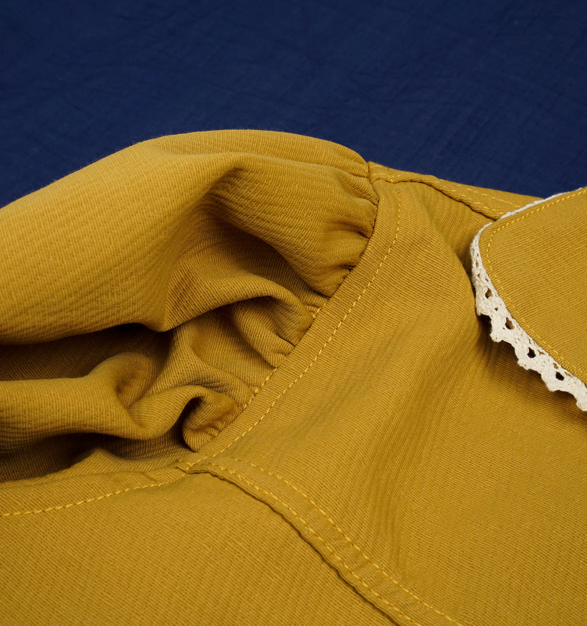 Emiria Jacket Mustard - MATA CLOTHiER