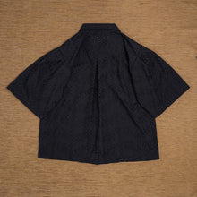 Load image into Gallery viewer, Guaya Blouse Crux Embroidery Black - MATA CLOTHiER
