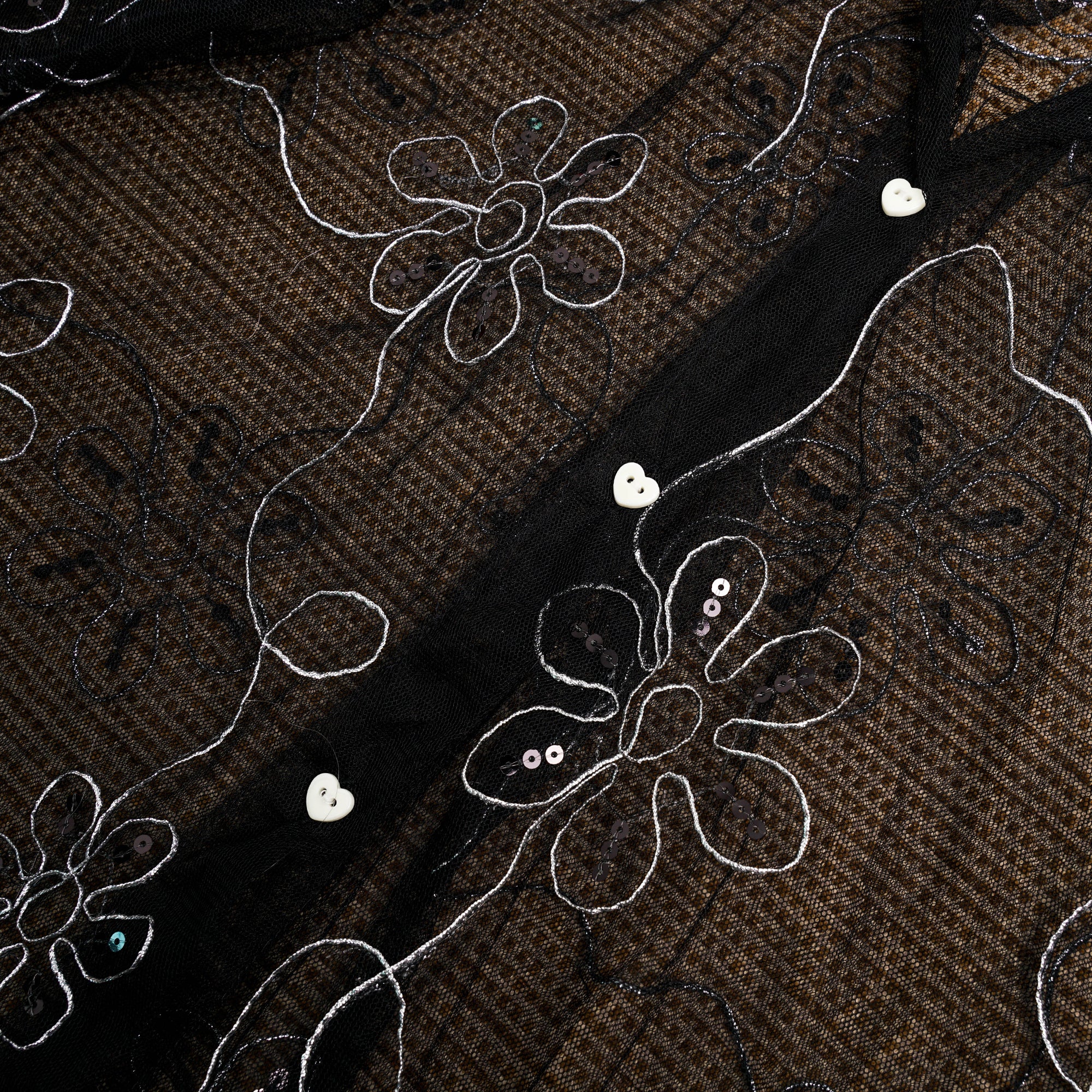 Guaya Blouse Poppy Tulle - MATA CLOTHiER