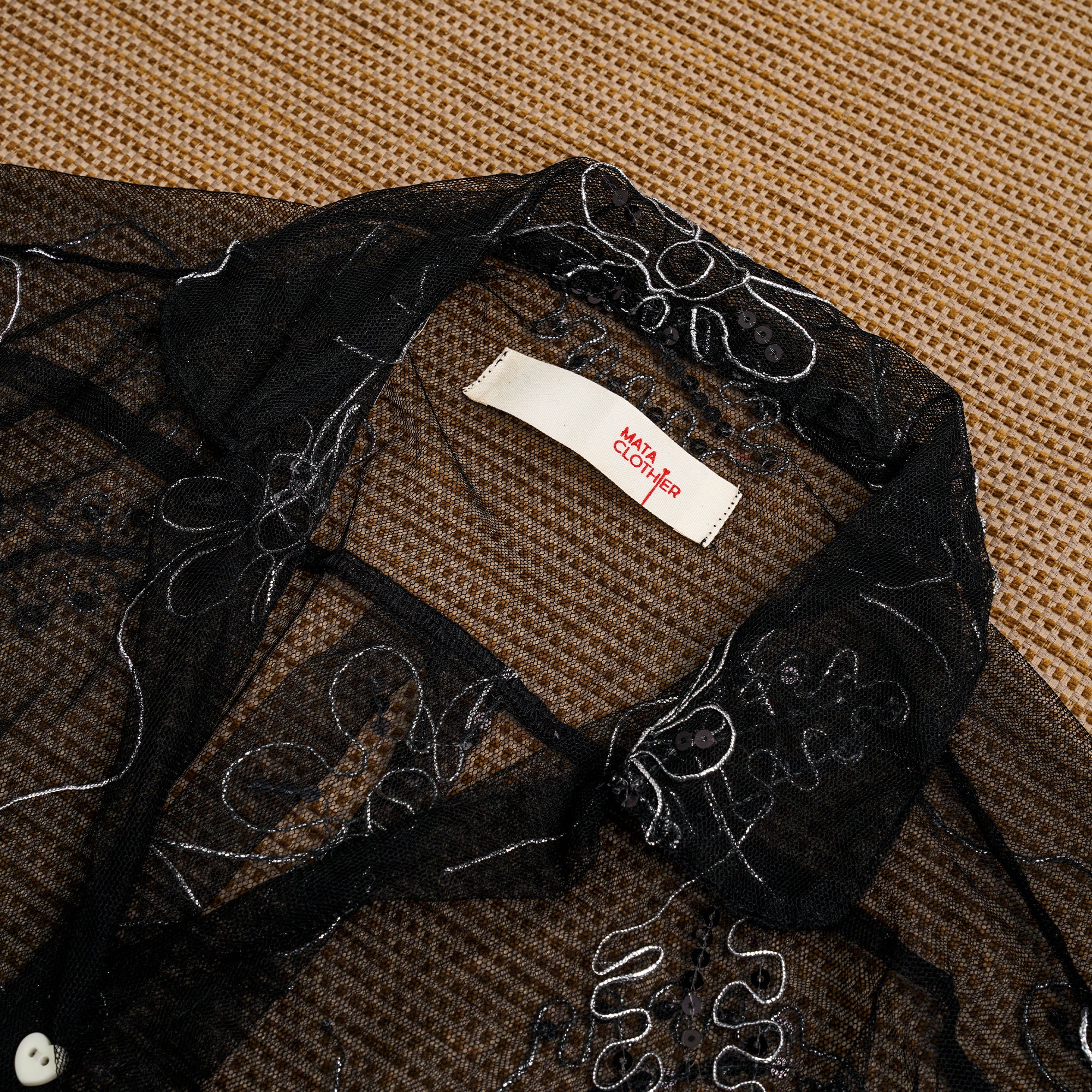 Guaya Blouse Poppy Tulle - MATA CLOTHiER