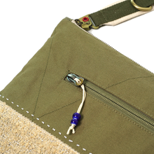 Load image into Gallery viewer, Handspun Sacoche Bag Olive
